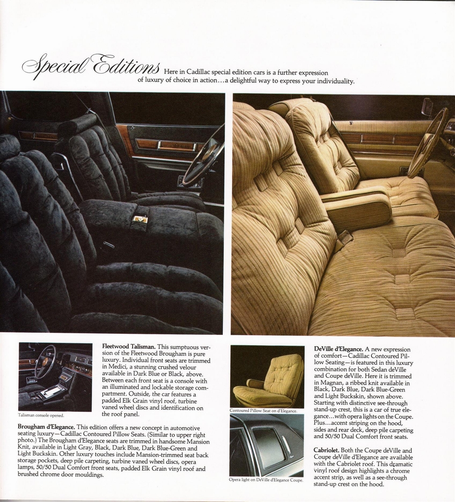 1976 Cadillac Full-Line Prestige Brochure Page 19
